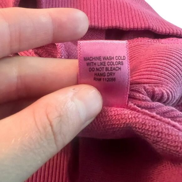 NWT! Zenana pink crew neck sweater. Size small - Picture 5 of 8